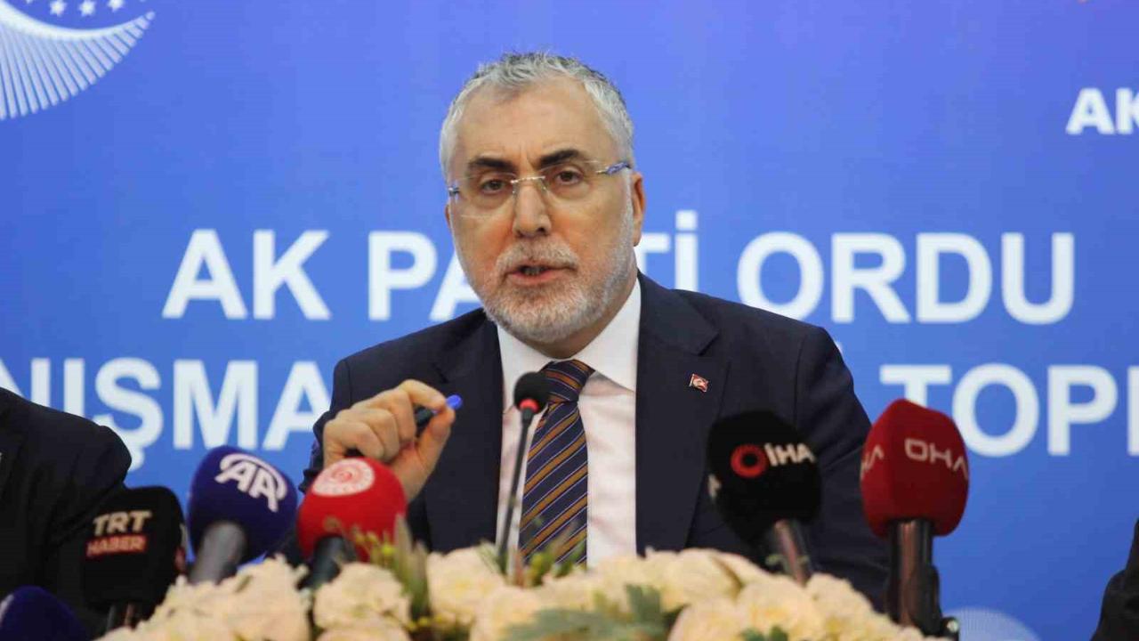 Bakan Işıkhan: "TÜİK verilene göre işsizlik oranı son 25 yılın en düşük seviyesinde"