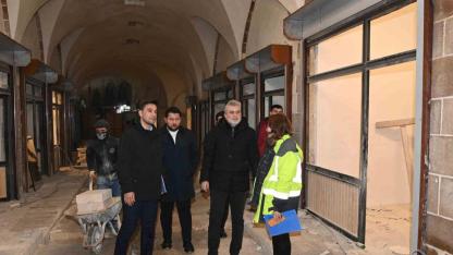 Başkan Görgel: "Tarihi Kapalı Çarşı’mızın restorasyonu tamamlanıyor"