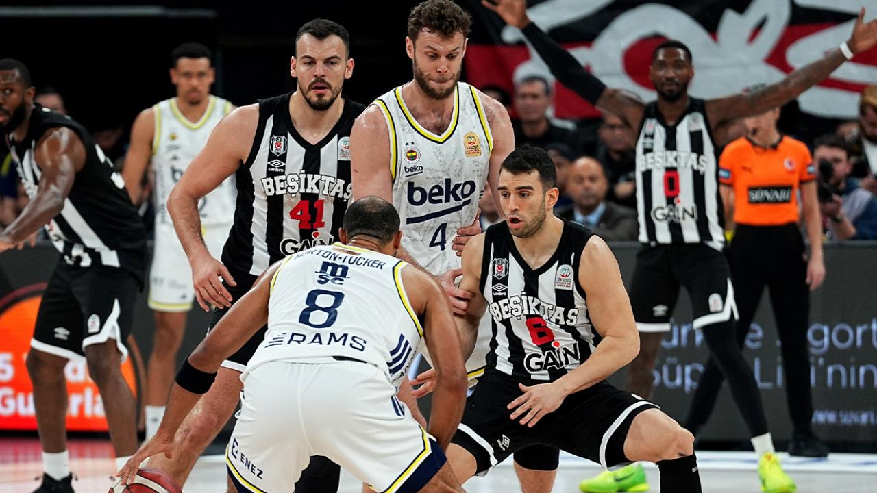 Basketbol Süper Ligi: Beşiktaş: 87 - Fenerbahçe: 101