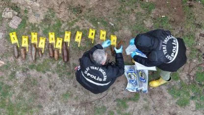 Çocukların oynadığı cisimler mühimmat çıktı: 11 adet top mermisi muhafaza altına alındı