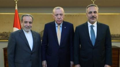 Cumhurbaşkanı Erdoğan, İran Dışişleri Bakanı Erakçi’yi kabul etti