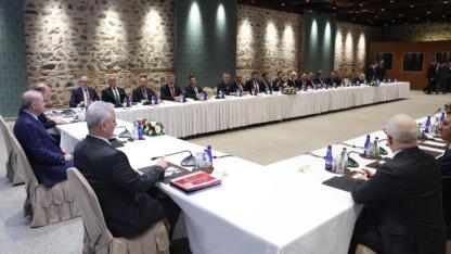 Cumhurbaşkanı Erdoğan, iş adamları heyetini kabul etti