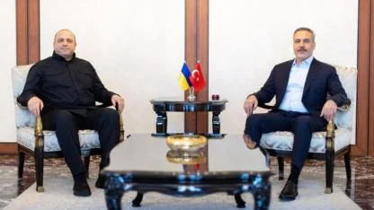 Dışişleri Bakanı Fidan, Ukrayna Milli Güvenlik ve Savunma Konseyi Sekreteri Umerov ile görüştü