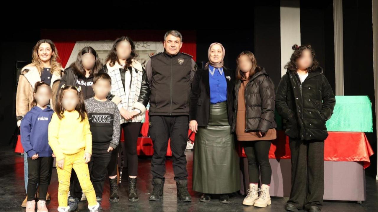 Erzurum polisinden çocuklara yönelik örnek projeler