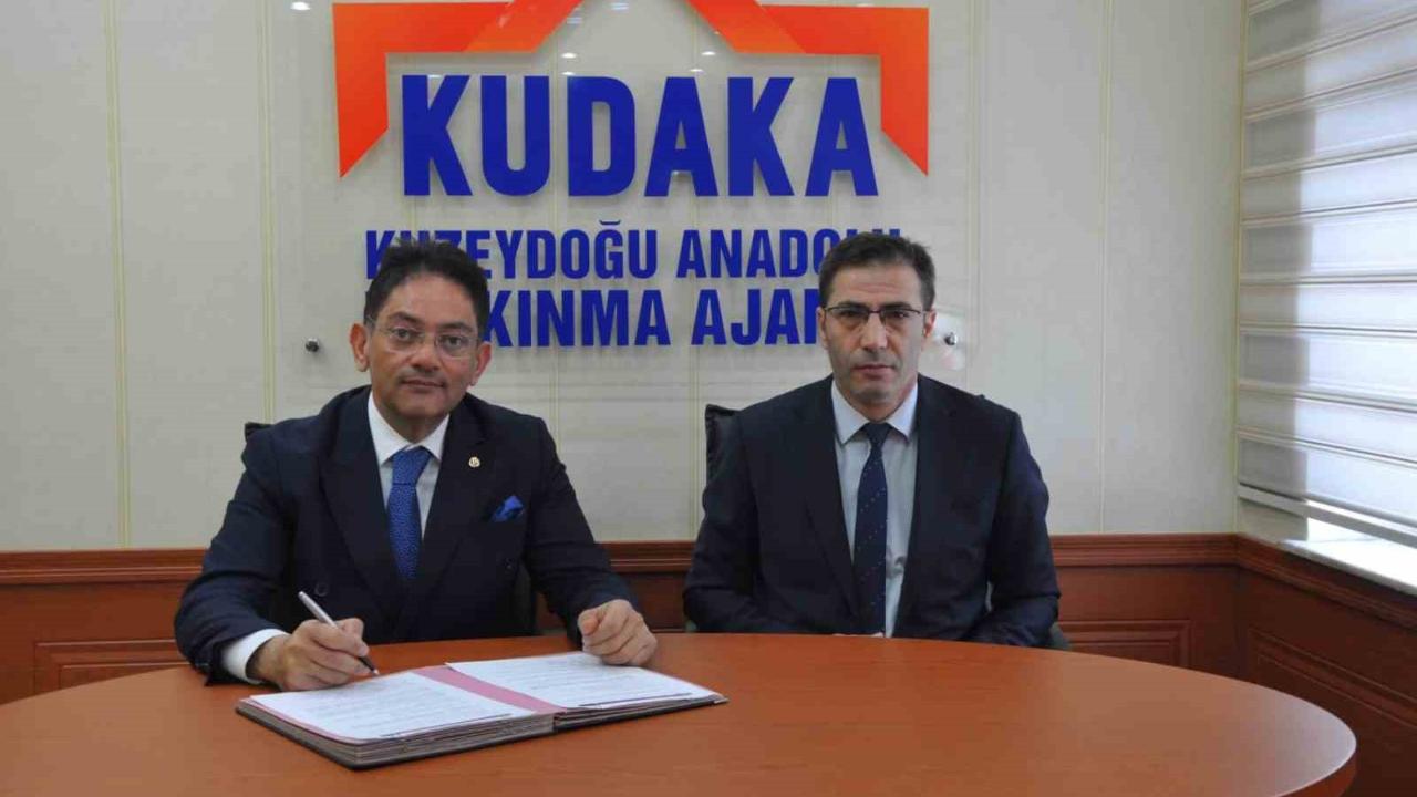 Erzurum Ticaret Borsası ile KUDAKA arasında Türkiye’de ilk olacak proje için protokol imzalandı