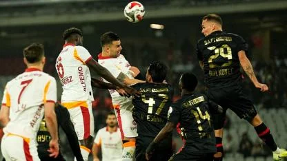 Galatasaray deplasmanda 3 golle güldü