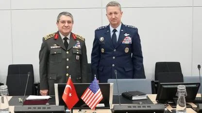 Genelkurmay Başkanı Bayraktaroğlu, ABD Genelkurmay Başkanı Caine ile bir araya geldi