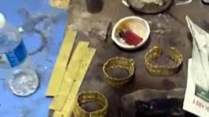 Güzellik merkezi süsü verilen sahte altın üretim atölyesine operasyon