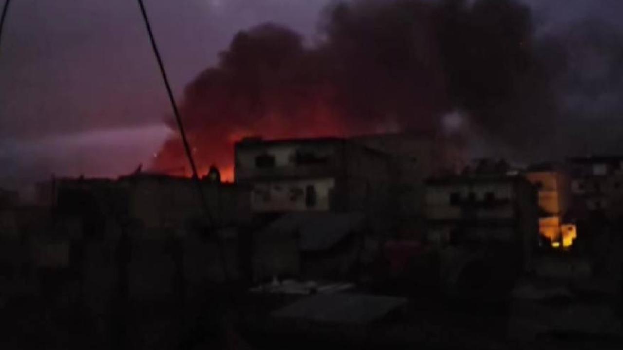 Halep'te terör örgütü SDG'ye ait mühimmat deposu imha edildi