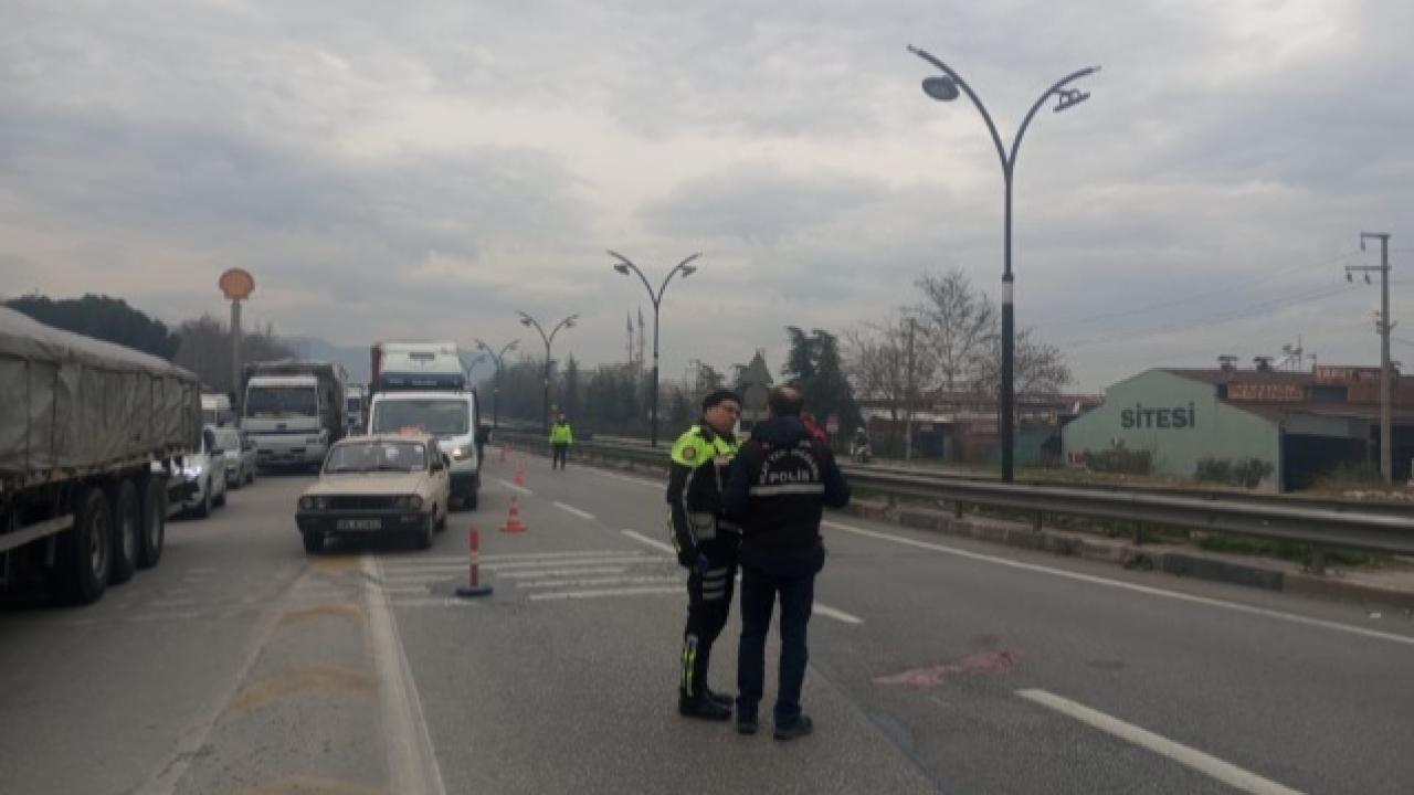 Kamyonun çarptığı 77 yaşındaki yaya hayatını kaybetti