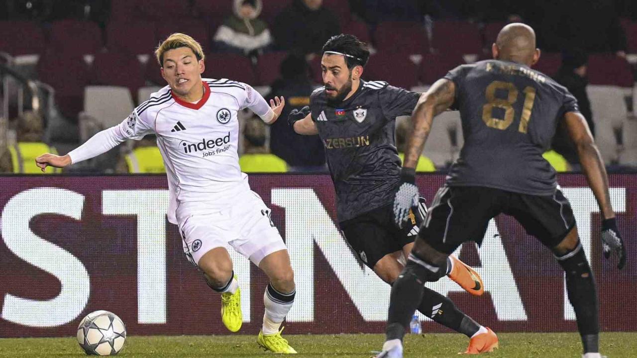 Karabağ, 90+4’te Eintracht Frankfurt’u devirdi