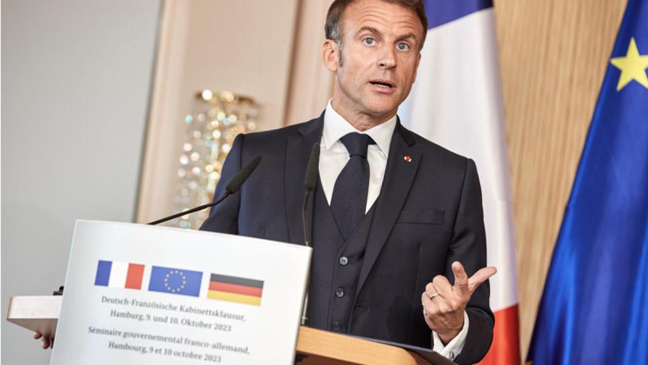 Macron:"Önümüzdeki geçiş süreci barışçıl, demokratik ve Venezuela halkının iradesine saygılı olmalı"