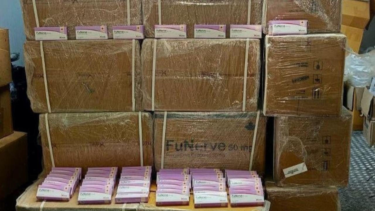 Mersin Limanı’nda 280 bin sentetik hap ele geçirildi