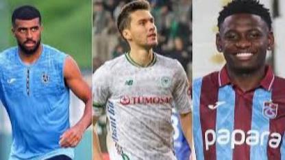 Olaigbe ve Baniya Konyaspor’da, Umut Nayir Trabzonspor’da
