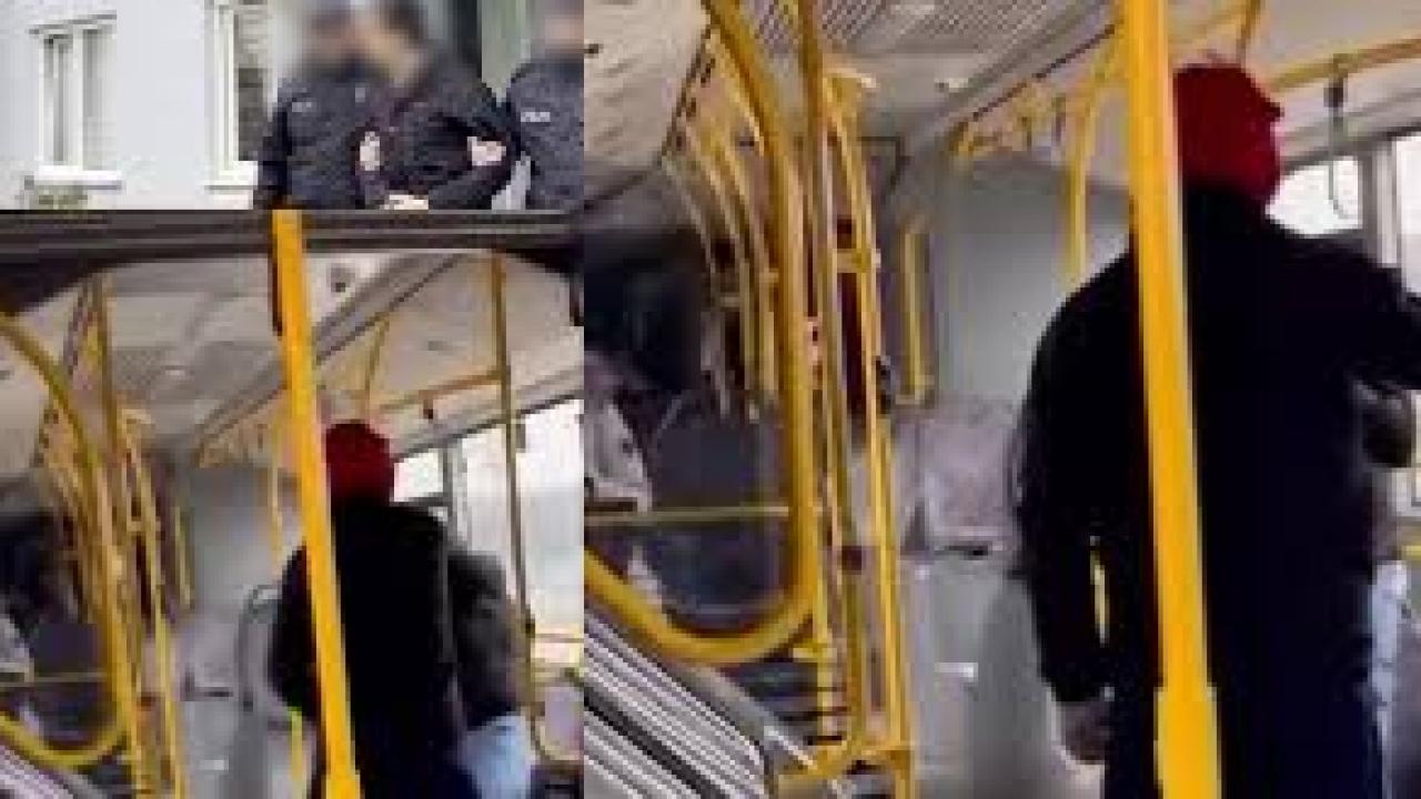Otobüste tartıştığı genci darbeden şüpheli yakalandı
