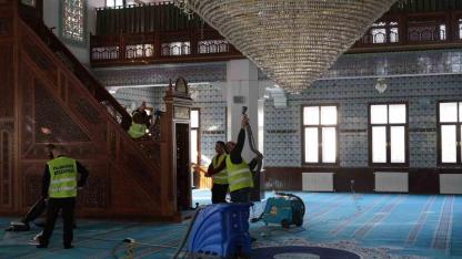 Palandöken’de Camiler Ramazan ayına hazırlanıyor