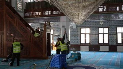 Palandöken’de Camiler Ramazan ayına hazırlanıyor