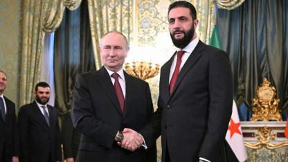 Putin Suriye Devlet Başkanı eş-Şara ile görüşecek