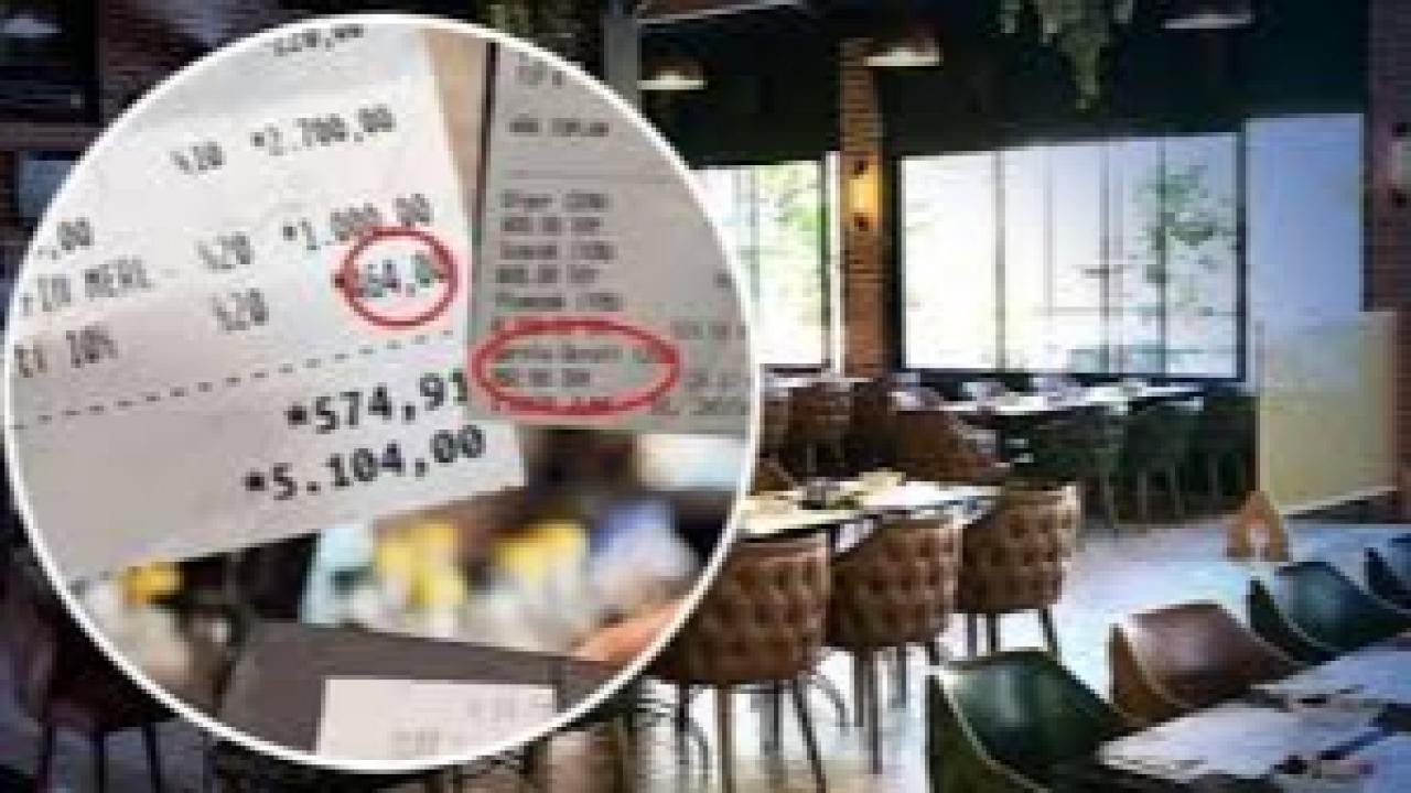 Restoranlarda servis ücreti, masa ücreti ve kuver adı altında ücret almak yasaklandı