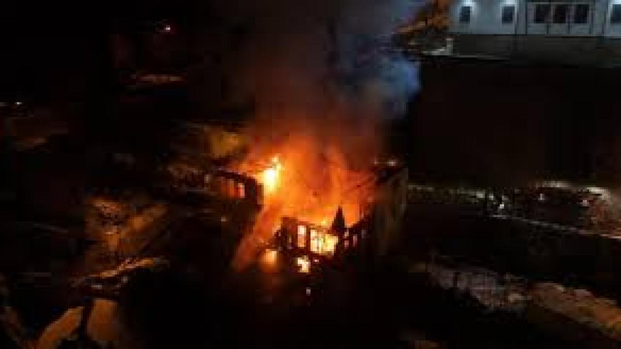 Safranbolu’da 200 yıllık tarihi konak alevlere teslim oldu