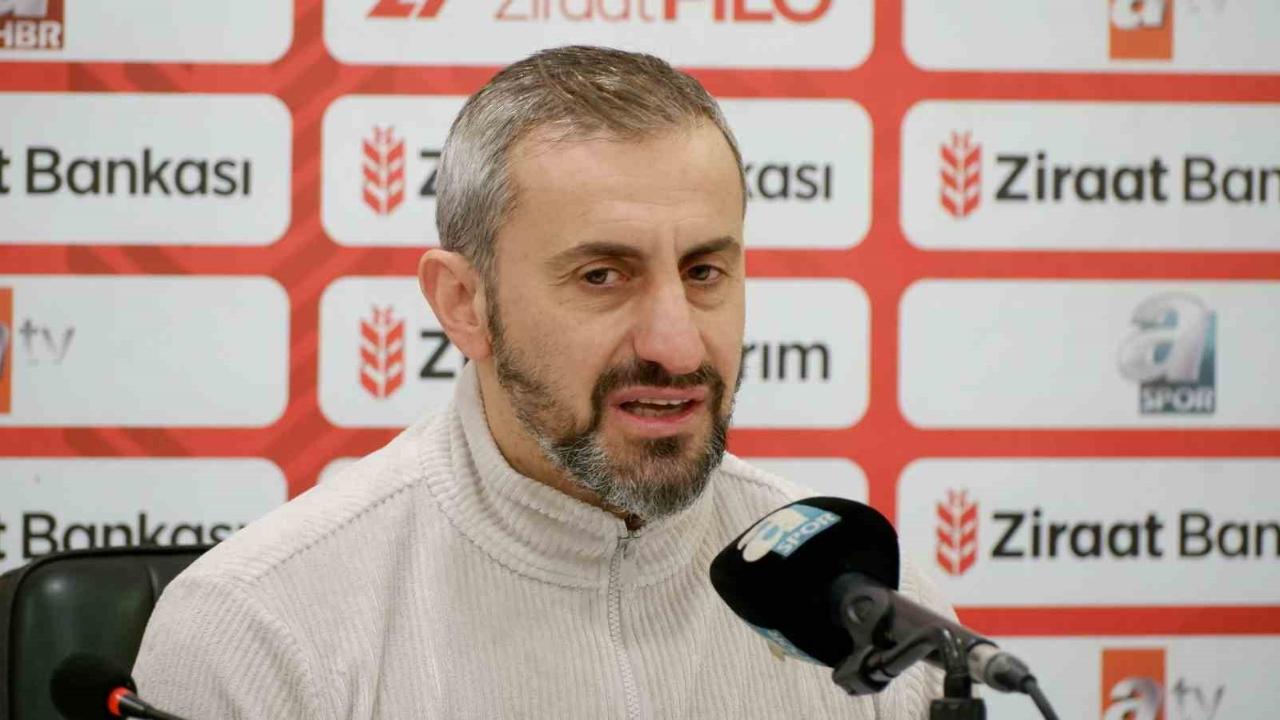 Serkan Özbalta: "Bizim için kazanımları oldukça yüksek, olumlu bir maç oldu"