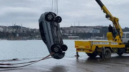 Şile Limanı’nda otomobil denize uçtu: Sürücü yaralı kurtarıldı