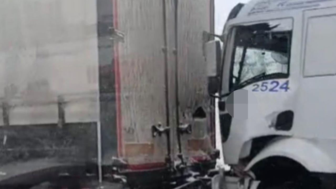 TAG Otoyolu Gaziantep kesiminde çok sayıda kaza meydana geldi