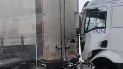 TAG Otoyolu Gaziantep kesiminde çok sayıda kaza meydana geldi