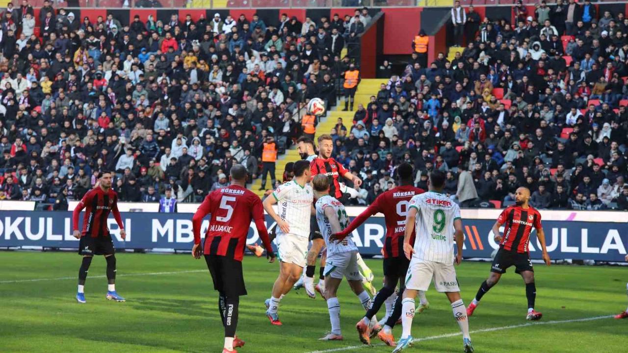 Trendyol Süper Lig: Gaziantep FK: 1 - Konyaspor: 1 (Maç sonucu)