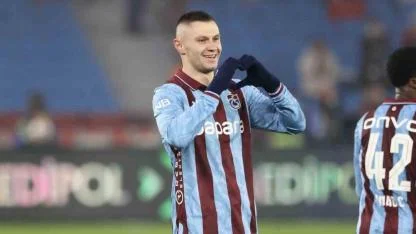 Trendyol Süper Lig: Trabzonspor: 2 - Kasımpaşa: 1 (Maç sonucu)