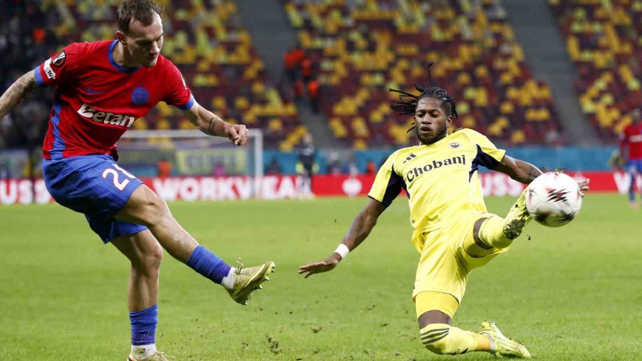 UEFA Avrupa Ligi: FCSB: 1 - Fenerbahçe: 1 (Maç sonucu)