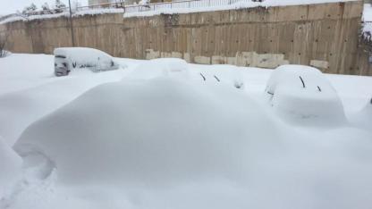 Yüksekova kara gömüldü: Kar kalınlığı yarım metreyi geçti