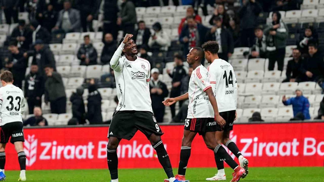 Ziraat Türkiye Kupası: Beşiktaş: 3 - Ankara Keçiörengücü: 0 (Maç sonucu)
