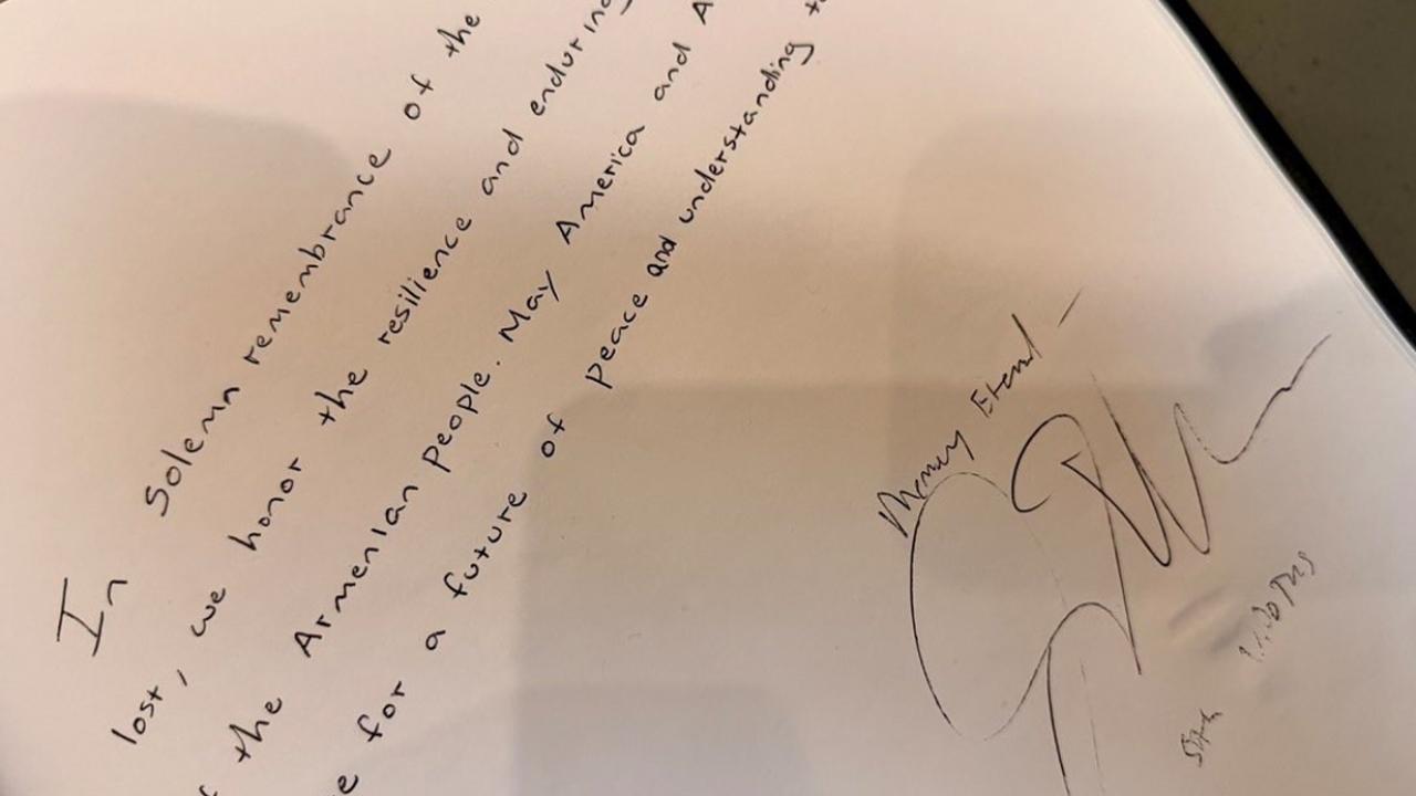 ABD Başkan Yardımcısı Vance, sözde "Ermeni soykırımı" paylaşımını sildi