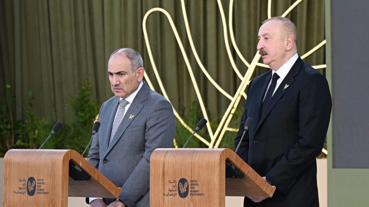 Aliyev ve Paşinyan’a Abu Dabi’de "2026 Zayed İnsan Kardeşliği Ödülü"