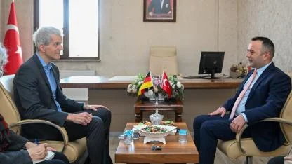 Almanya Federal Cumhuriyeti Büyükelçiliği elçisi Stefan Bredohl Erzurum’da