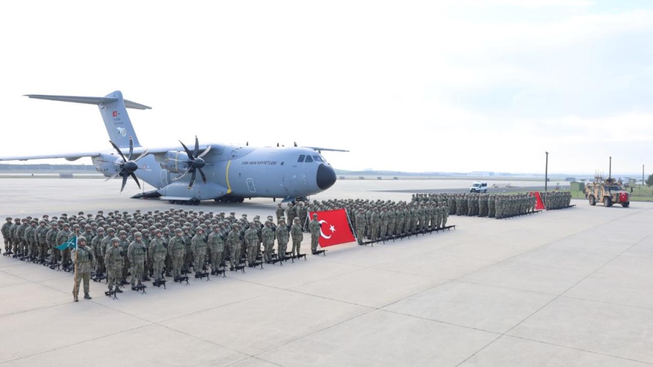 Almanya’da yapılacak NATO tatbikatı için Mehmetçikler yola çıktı