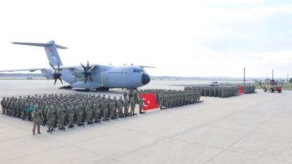Almanya’da yapılacak NATO tatbikatı için Mehmetçikler yola çıktı