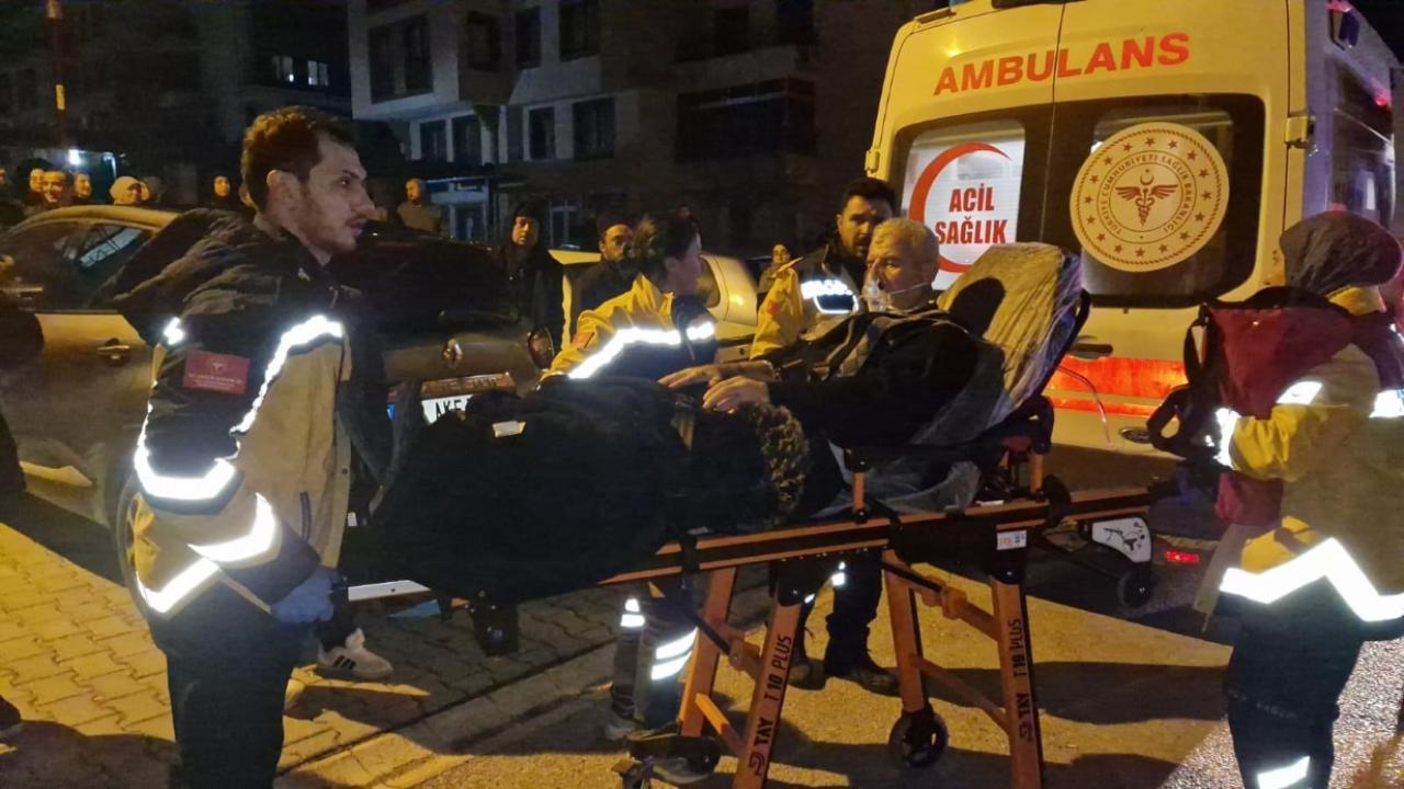 Annesine kızıp daireyi ateşe verdi