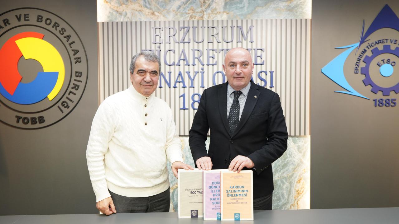 Ekonomi Alanının Duayen İsmi Prof. Dr. Nevzat Saygılıoğlu’ndan Başkan Özakalın’a Ziyaret