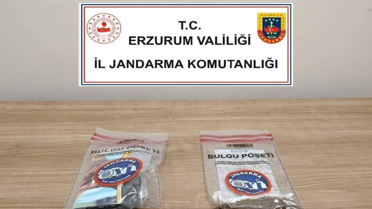 Erzurum’da narkotik operasyona 6 tutuklama