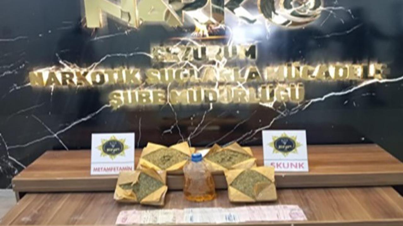 Erzurum’da uyuşturucu operasyonunda 3 tutuklama