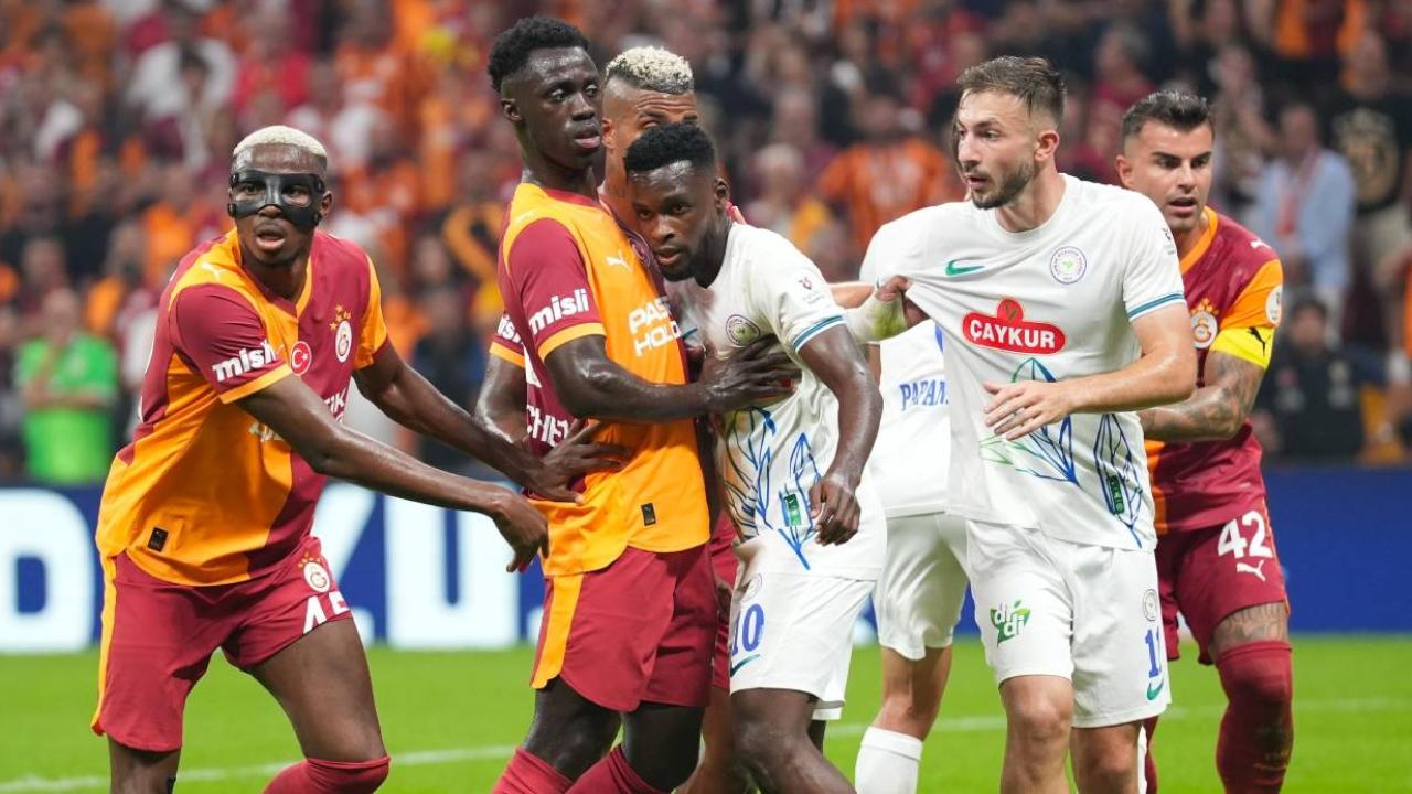 Galatasaray, Çaykur Rizespor deplasmanında