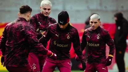 Galatasaray, Juventus maçı hazırlıklarına başladı