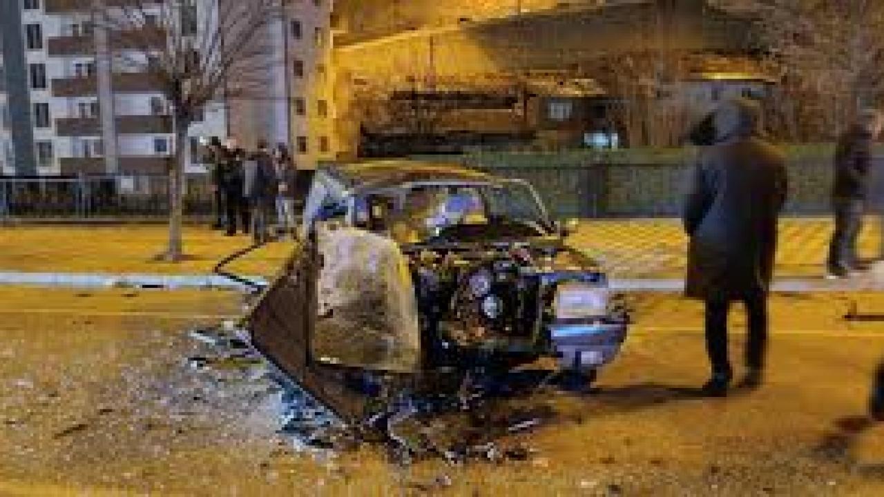 Gümüşhane’de iftara dakikalar kala feci kaza: 1 ölü, 3 yaralı