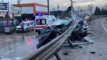 Kocaeli’de korkutan kaza