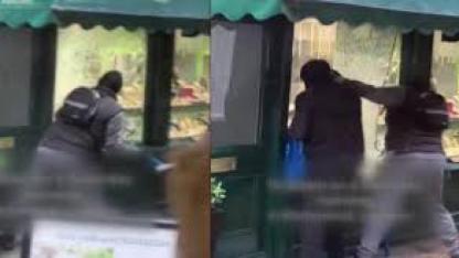 Londra’da sabah saatlerinde gözler önünde kuyumcu soygunu