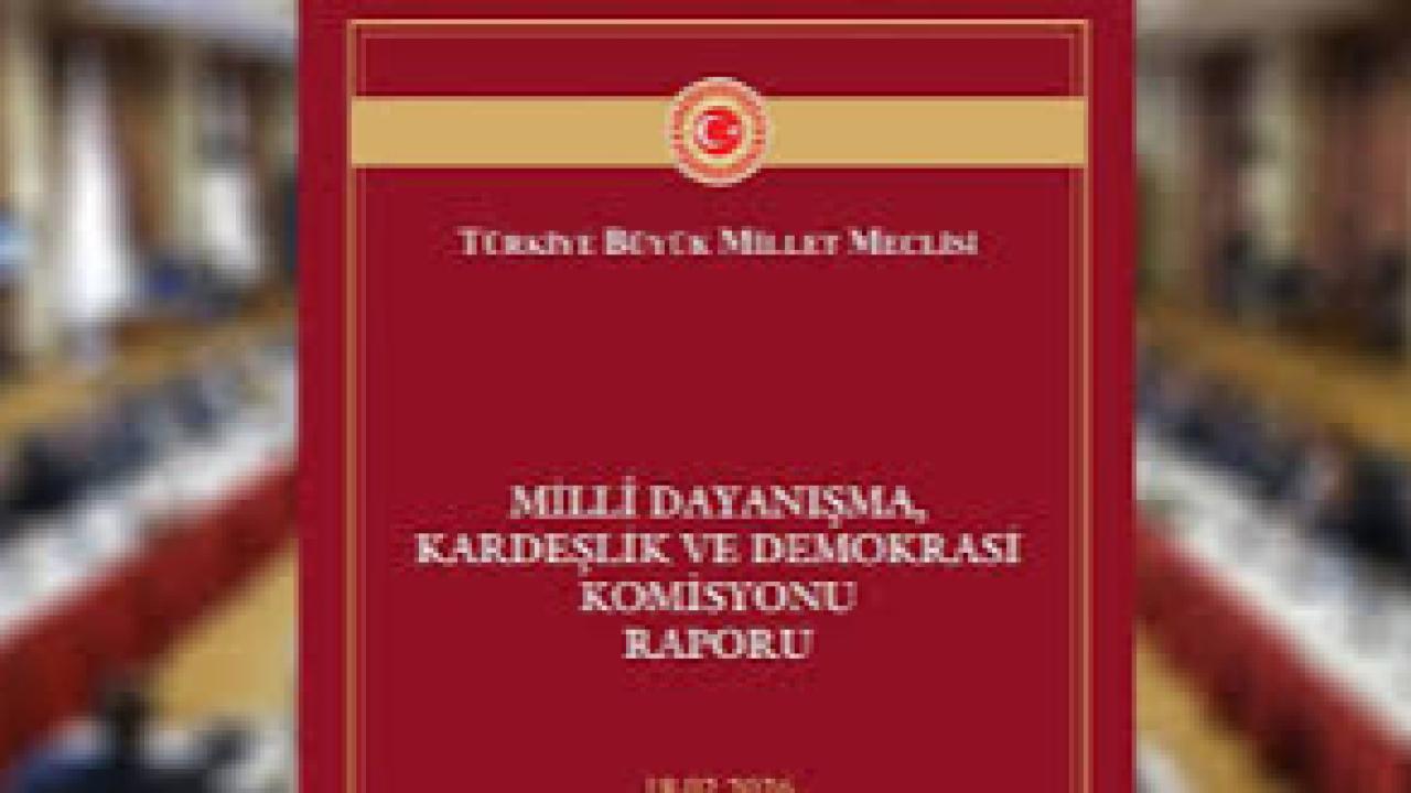 Milli Dayanışma, Kardeşlik ve Demokrasi Komisyonu raporu yayımlandı