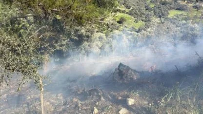 Temizlik yaparken yangın çıkardılar