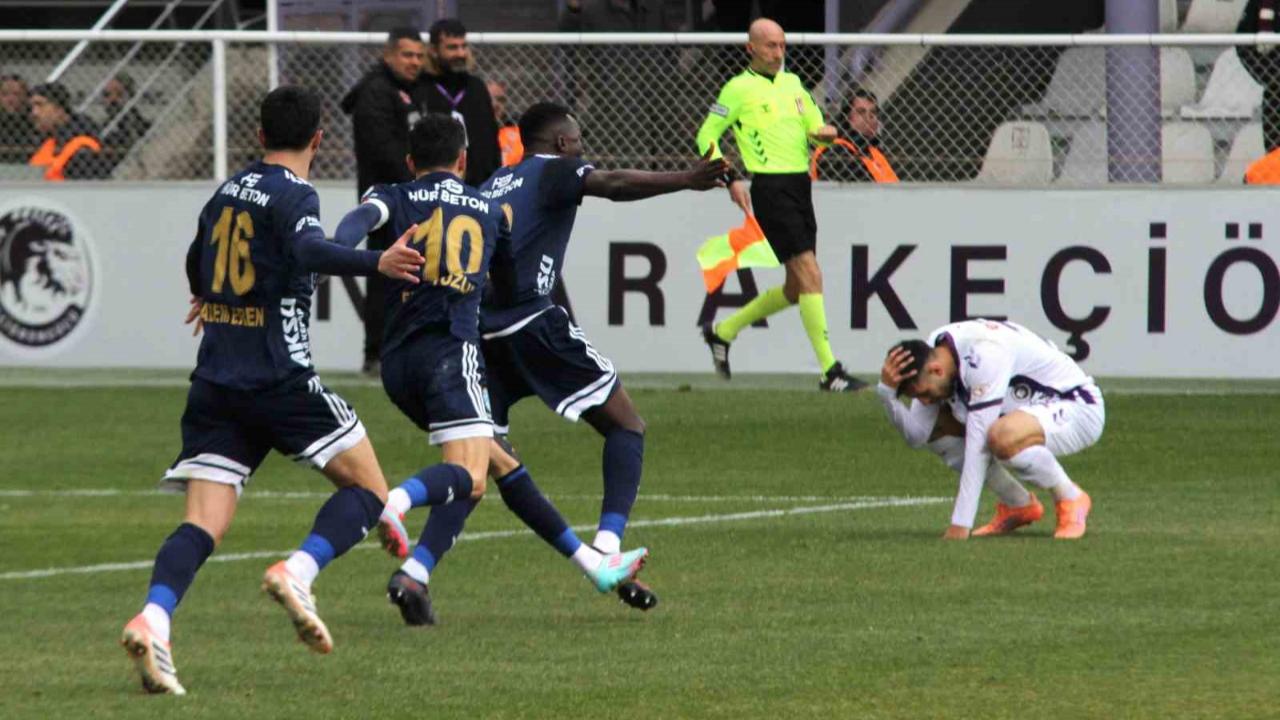 Trendyol 1. Lig: Ankara Keçiörengücü: 1 - Erzurumspor FK: 2